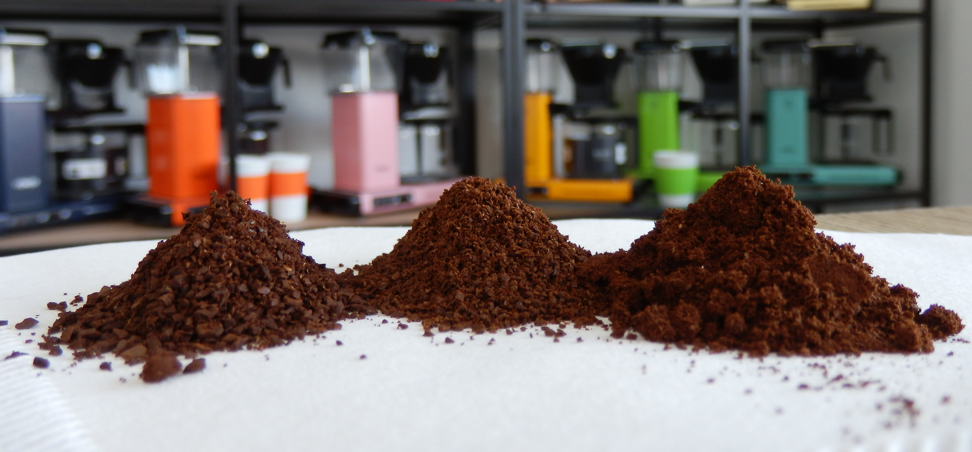 moccamaster, koffie, koffie soorten, snelfiltermaling, espresso maling, grove maling