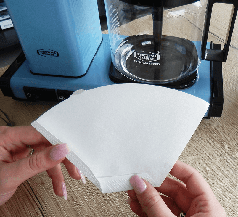Moccamaster - vouwen koffiefilter