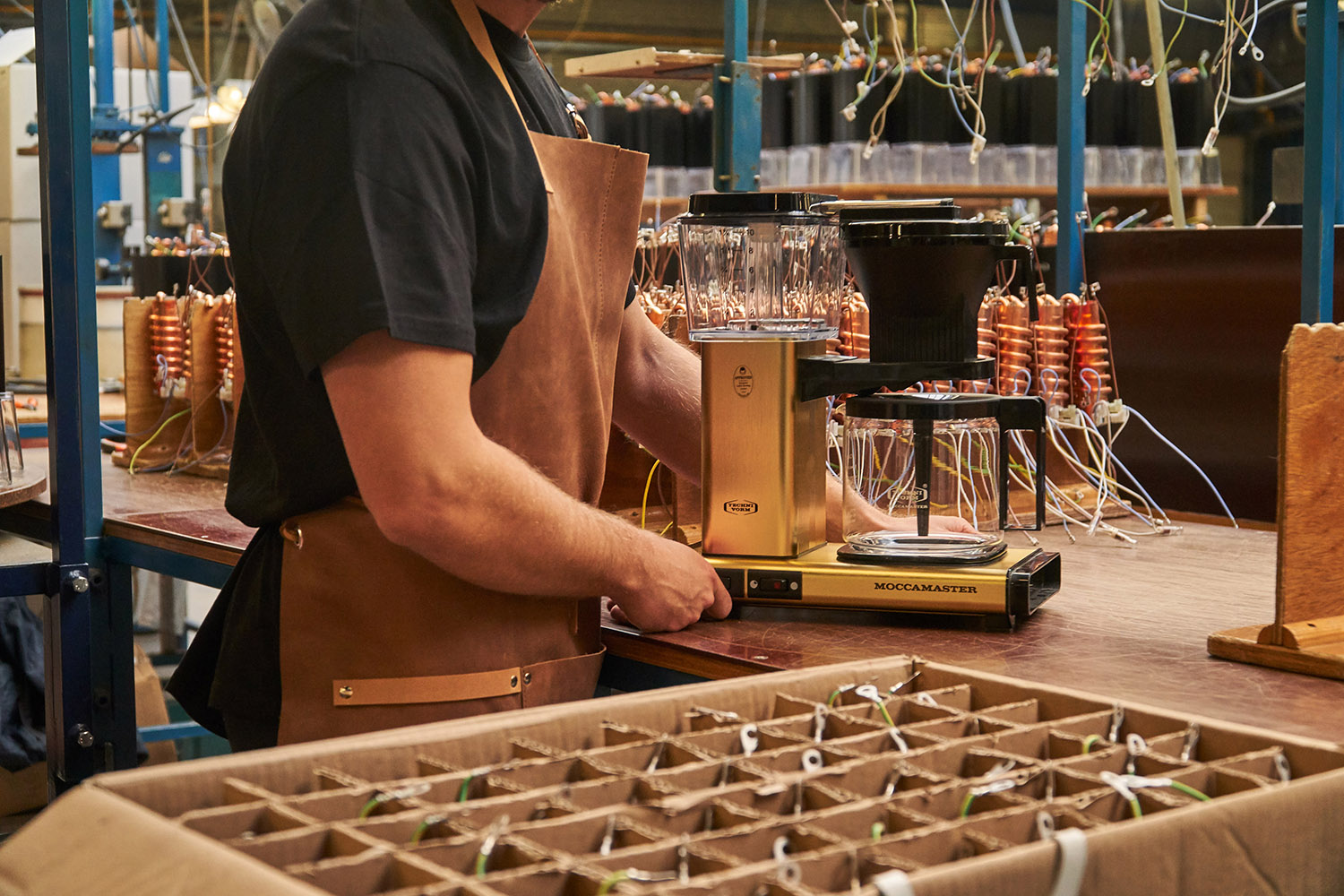 Hoe wordt een Moccamaster koffiezetapparaat gemaakt?