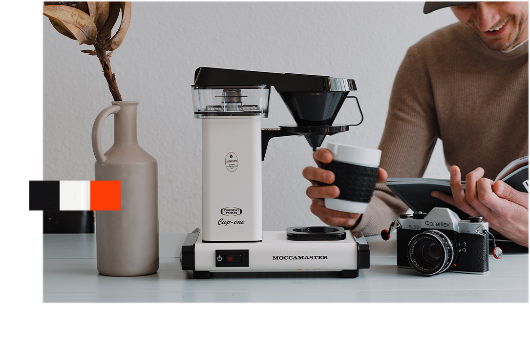 moccamaster, moccamaster kleuren, moccamaster cup-one